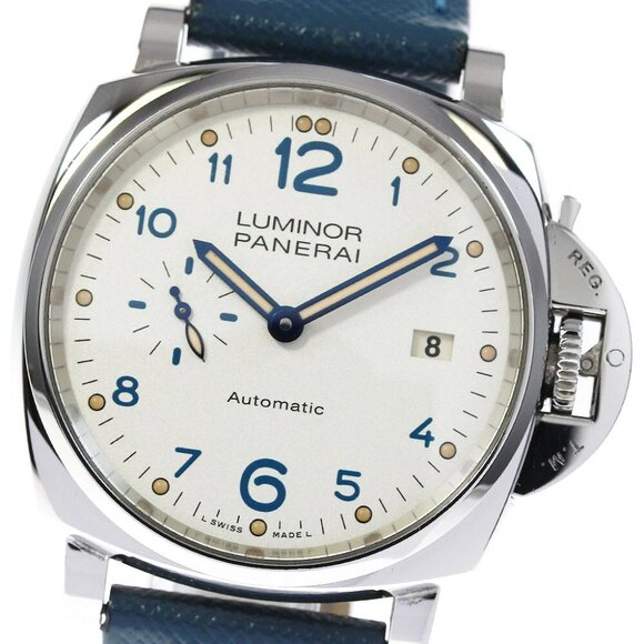 PANERAI Luminor Due 3 Days Achaio PAM00906 Silver Dial AT Men's Watch_821014 - Picture 6 of 6